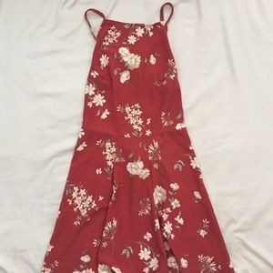 Brandy Melville Burnt Orange Kristen Dress Rare